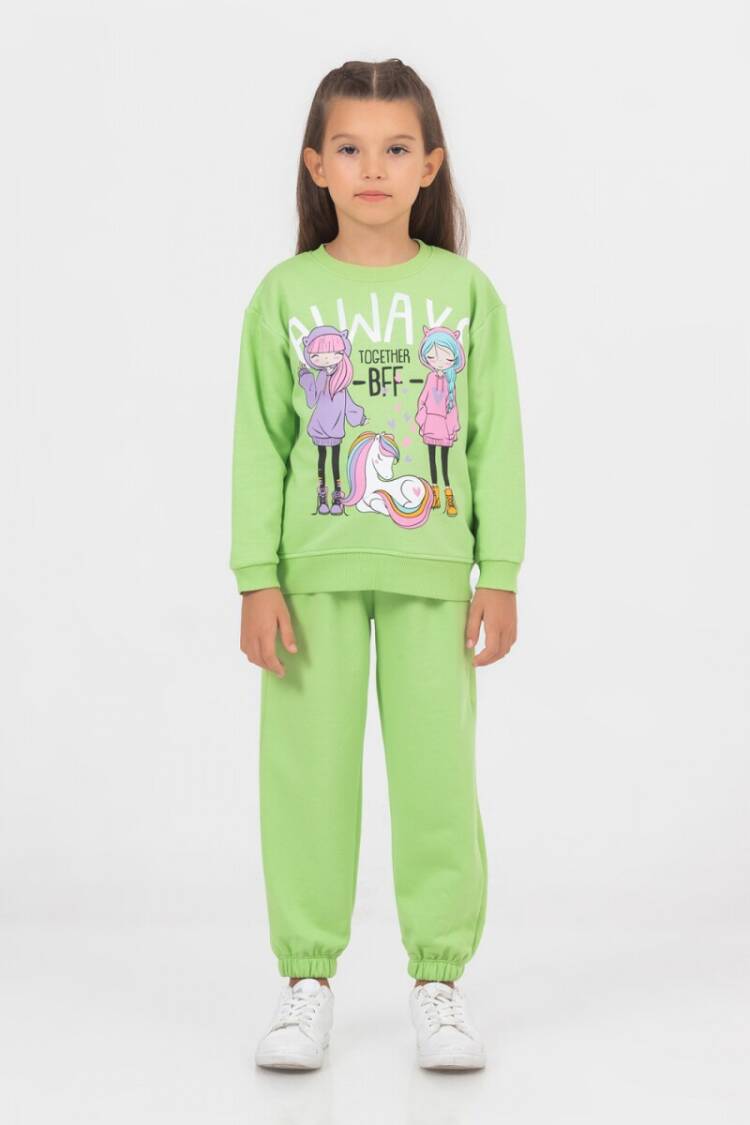 Wholesale Girls 2-Piece Tracksuit Set 4-7Y - Brand: DMB Boys&Girls - Kids & Baby Clothes Wholesale - Globality Store