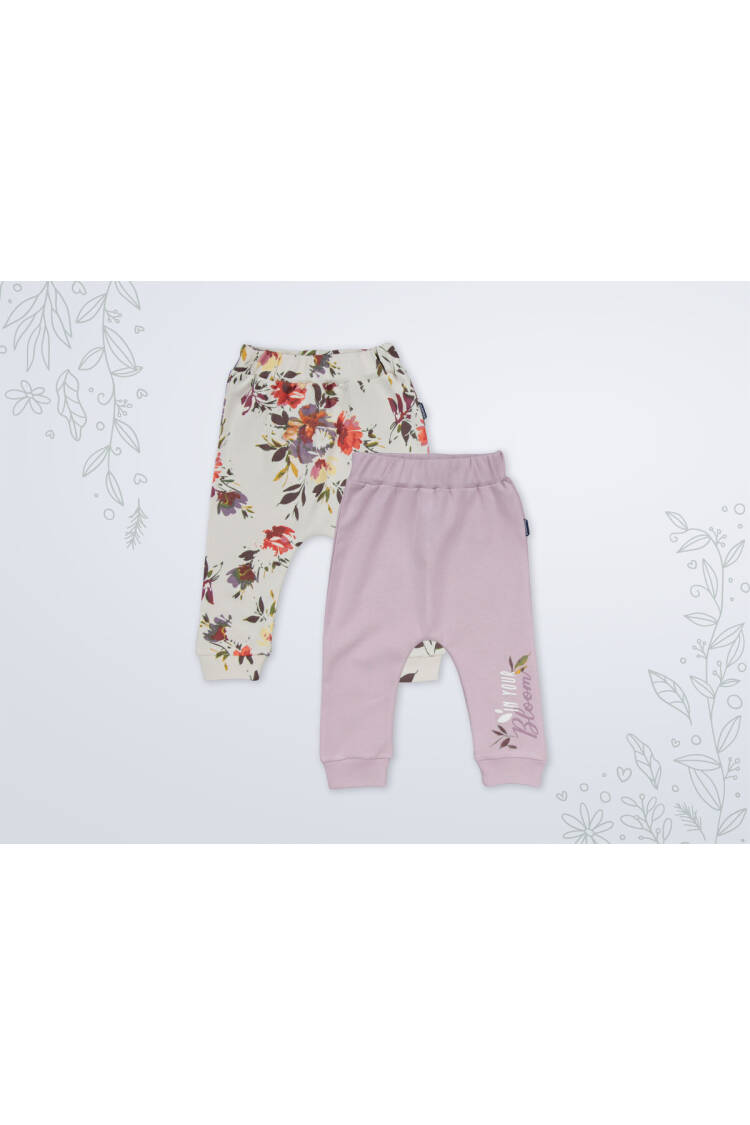 Wholesale Girl's 2-piece Trousers Set 3-18M 1003-18586 - Brand: Miniworld - Kids & Baby Clothes Wholesale - Globality Store