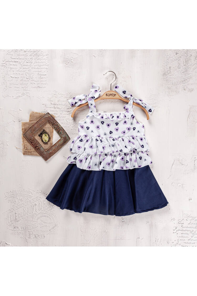Wholesale Girls 2-Pieces Halter Blouse and Skirt Set 2-5Y - Brand: Elayza - Kids & Baby Clothes Wholesale - Globality Store