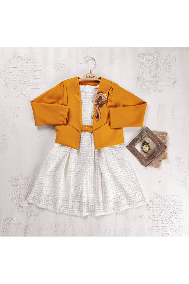 Wholesale Girls 2-Pieces Jacket and Dress Set 5-8Y - Brand: Elayza - Kids & Baby Clothes Wholesale - Globality Store