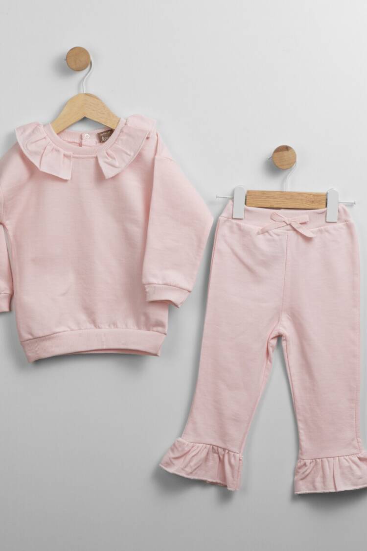 Wholesale Girl's 2pcs Basic Tracksuit Set 1-5Y - Brand: Flexi Baby - Kids & Baby Clothes Wholesale - Globality Store