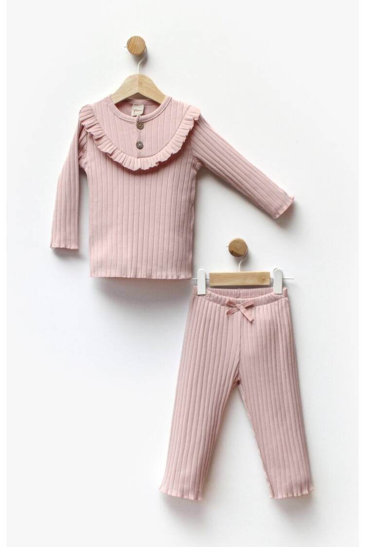 Wholesale Girl's 2pcs Tracksuit Set 1-5Y - Brand: Flexi Baby - Kids & Baby Clothes Wholesale - Globality Store