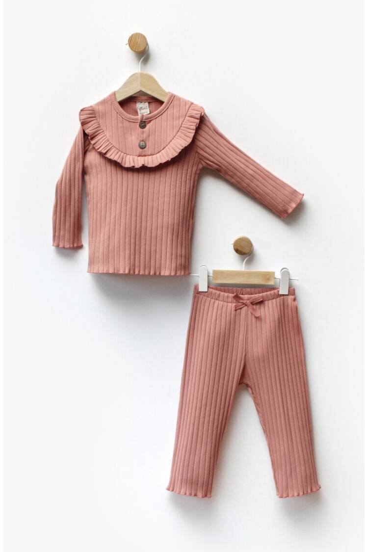 Wholesale Girl's 2pcs Tracksuit Set 1-5Y - Brand: Flexi Baby - Kids & Baby Clothes Wholesale - Globality Store