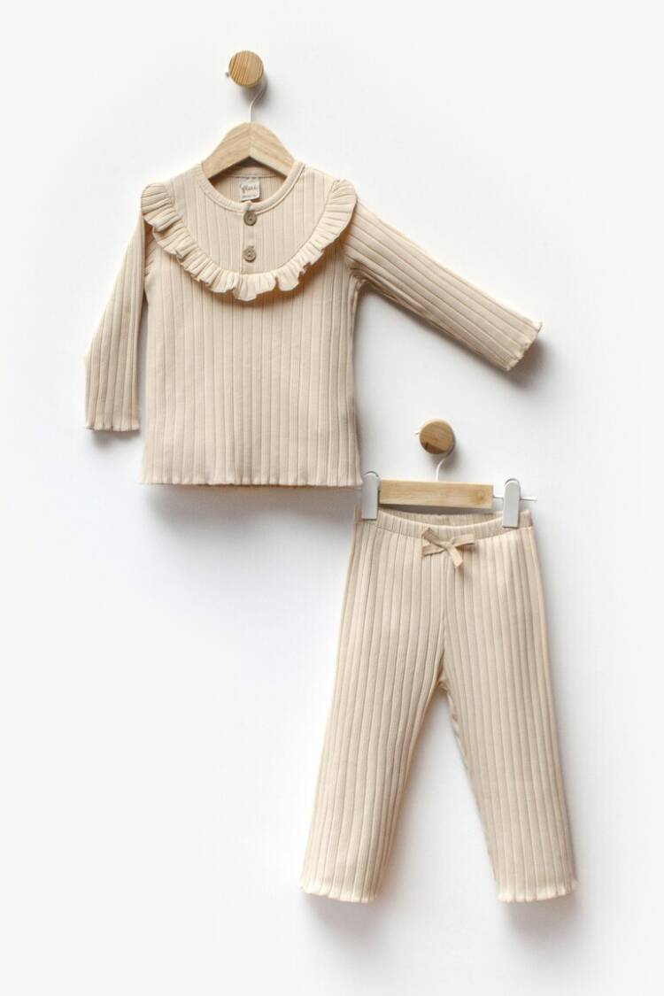 Wholesale Girl's 2pcs Tracksuit Set 1-5Y - Brand: Flexi Baby - Kids & Baby Clothes Wholesale - Globality Store