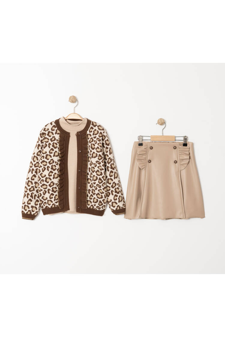 Wholesale Girls' 3-Piece Jacket, Skirt and Body Suit 6-9Y - Brand: Gocoland - Kids & Baby Clothes Wholesale - Globality Store