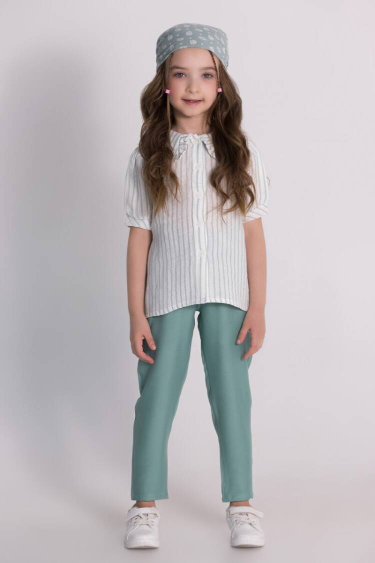 Wholesale Girls 3-Piece Shirt, Pants and Bandana Set 4-9Y Boys&Girls - Brand: DMB Boys&Girls - Kids & Baby Clothes Wholesale - Globality Store