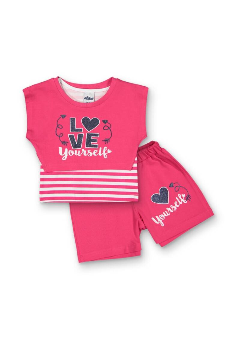 Wholesale Girls 3-Piece T-shirt and Shorts set 3-6Y - Brand: Elnino - Kids & Baby Clothes Wholesale - Globality Store