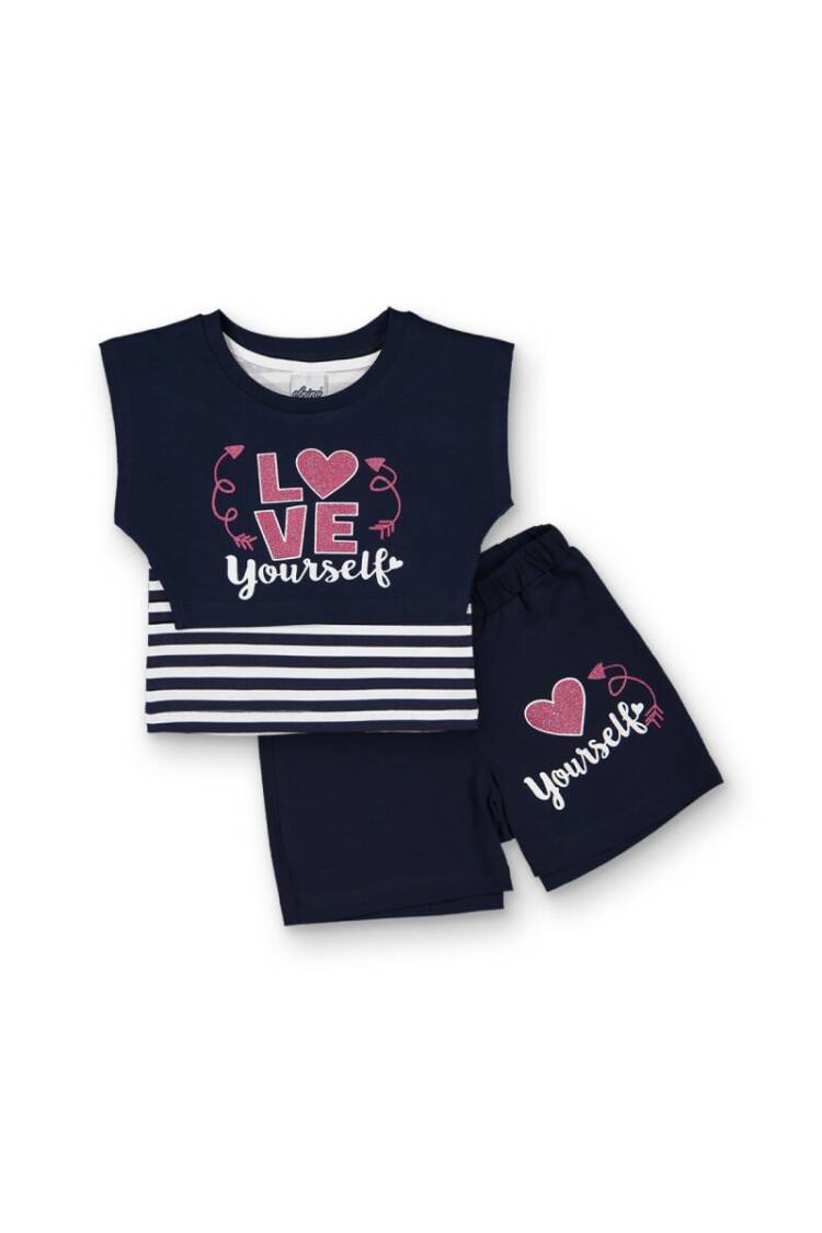Wholesale Girls 3-Piece T-shirt and Shorts set 3-6Y - Brand: Elnino - Kids & Baby Clothes Wholesale - Globality Store