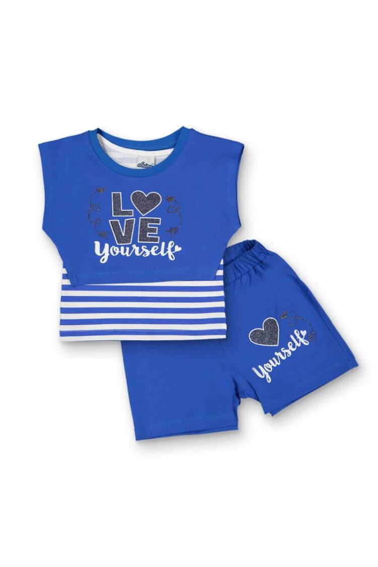 Wholesale Girls 3-Piece T-shirt and Shorts set 3-6Y - Brand: Elnino - Kids & Baby Clothes Wholesale - Globality Store
