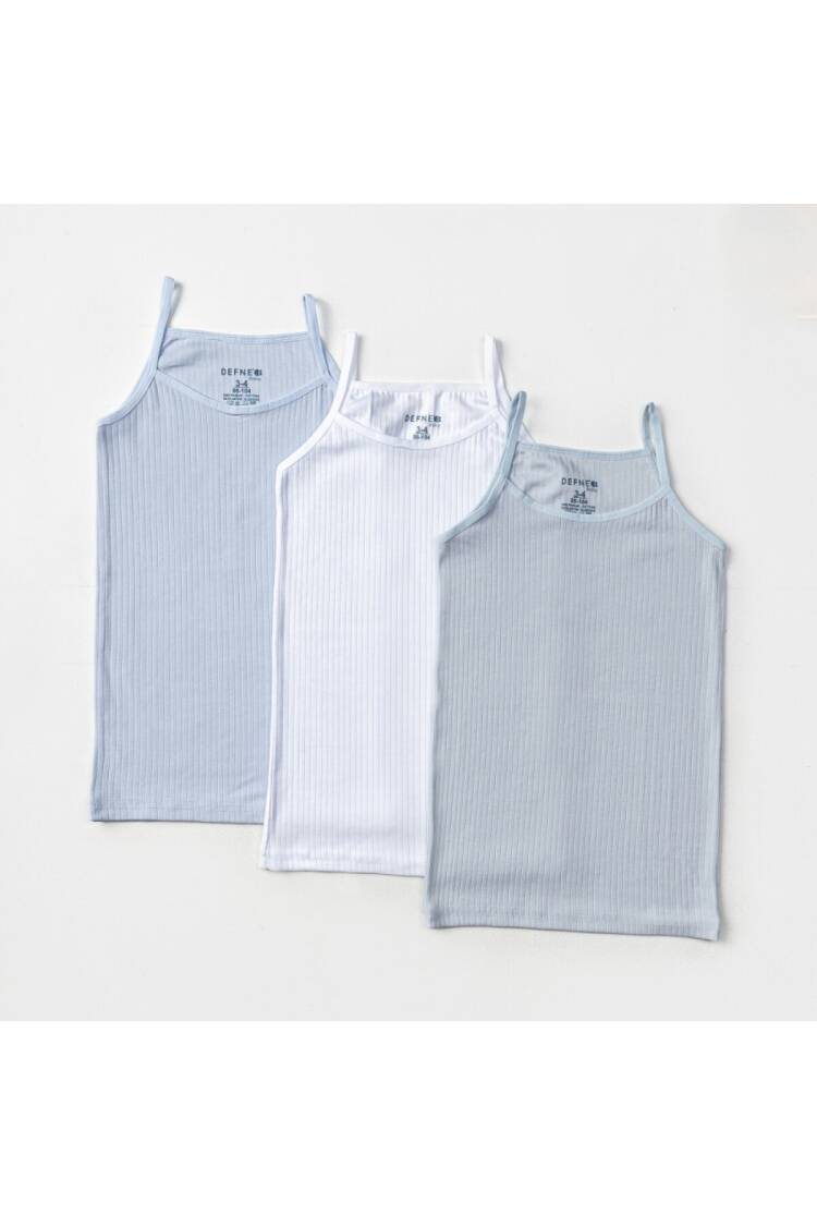 Wholesale Girls 5-Piece Undershirt Set 3-12Y - Brand: Defne - Kids & Baby Clothes Wholesale - Globality Store