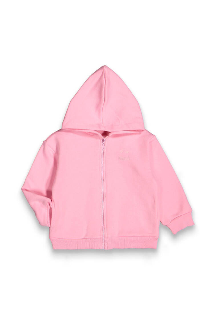 Wholesale Girls' Basic Hoodie Zip-Up Cardigan 6-18M - Brand: Tuffy - Kids & Baby Clothes Wholesale - Globality Store