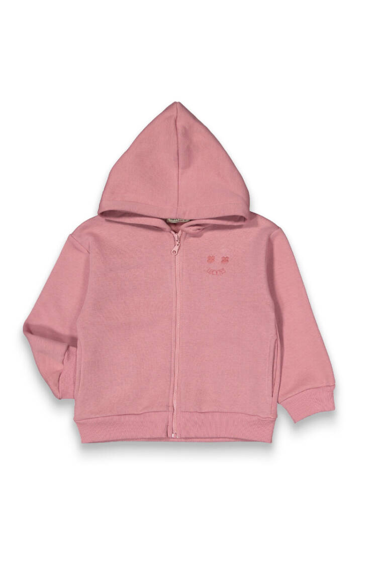 Wholesale Girls' Basic Hoodie Zip-Up Cardigan 6-18M - Brand: Tuffy - Kids & Baby Clothes Wholesale - Globality Store