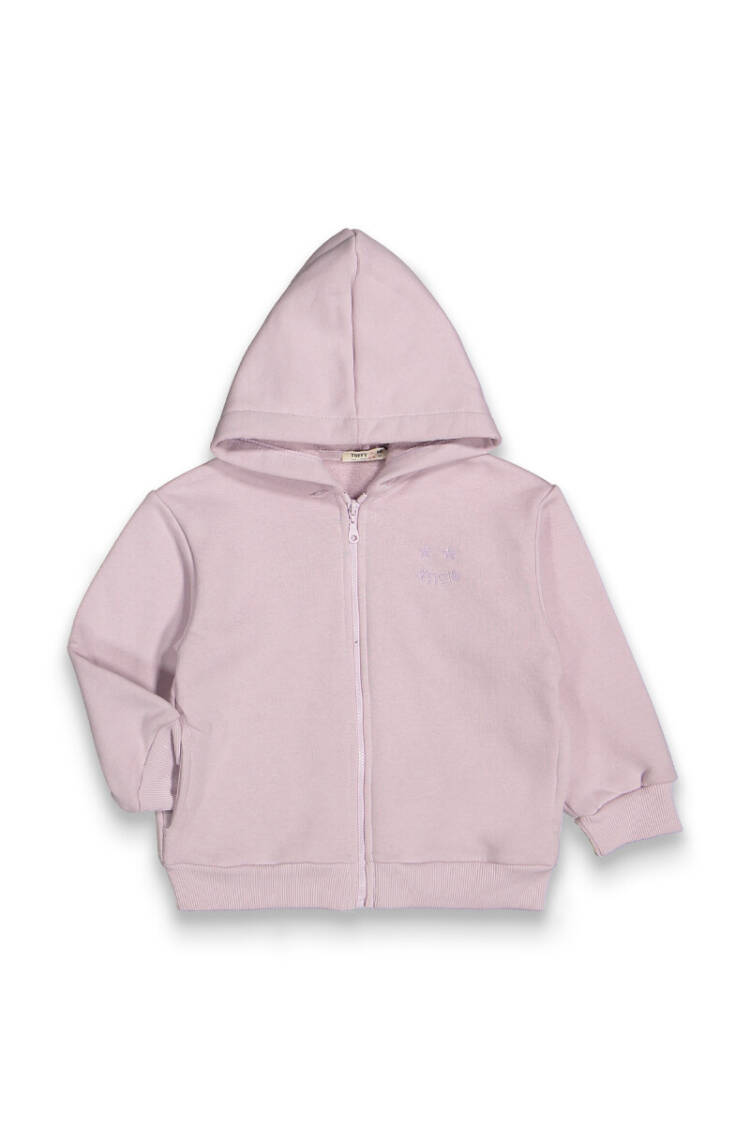 Wholesale Girls' Basic Hoodie Zip-Up Cardigan 6-18M - Brand: Tuffy - Kids & Baby Clothes Wholesale - Globality Store
