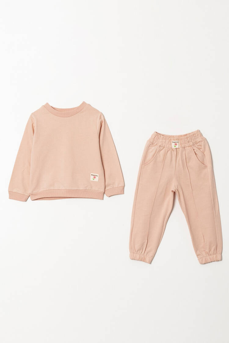 Wholesale Girls Basic Tracksuit Set 2-5Y - Brand: Tuffy - Kids & Baby Clothes Wholesale - Globality Store