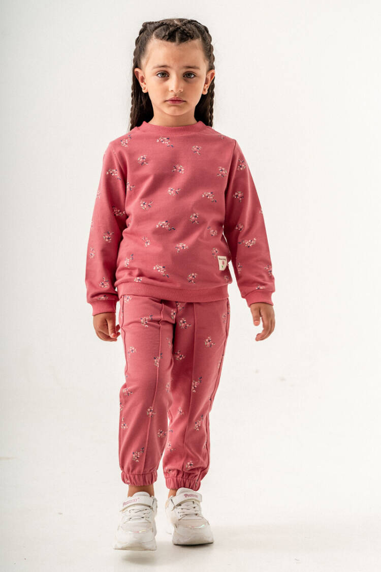 Wholesale Girls Basic Tracksuit Set 2-5Y - Brand: Tuffy - Kids & Baby Clothes Wholesale - Globality Store