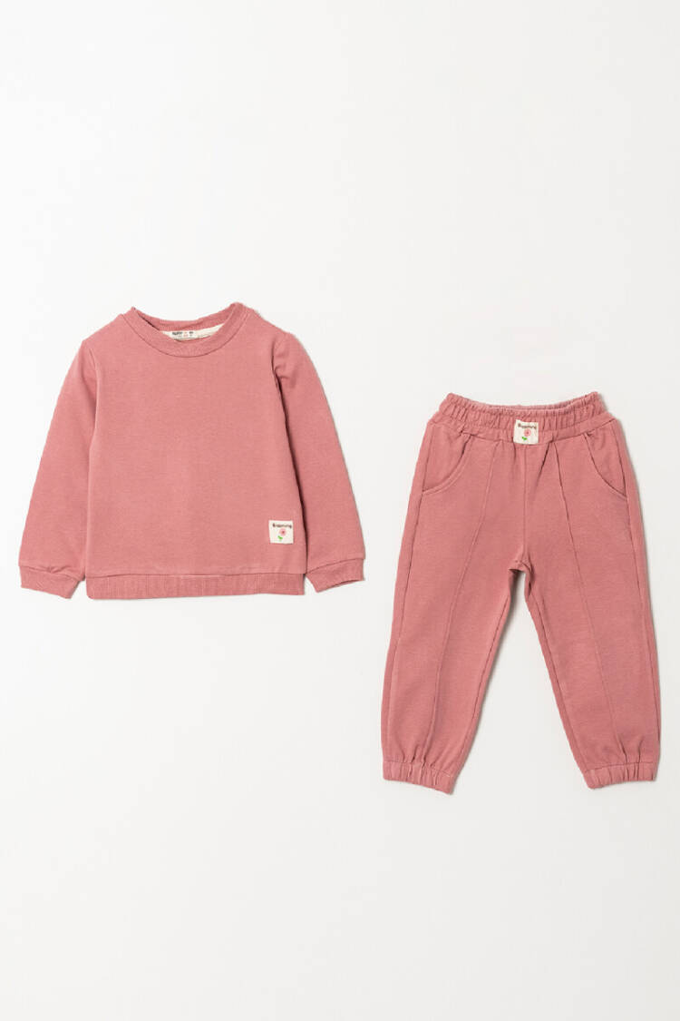 Wholesale Girls Basic Tracksuit Set 2-5Y - Brand: Tuffy - Kids & Baby Clothes Wholesale - Globality Store
