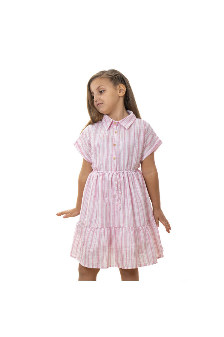Wholesale Girl's Bat Sleeve Dress 6-9Y - Brand: Timo - Kids & Baby Clothes Wholesale - Globality Store