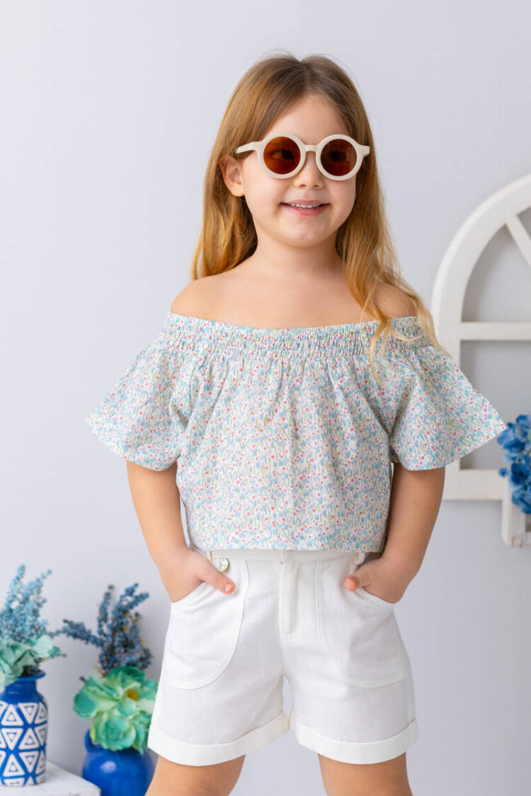 Wholesale Girl's Blouse 2-8Y - Brand: Mininio - Kids & Baby Clothes Wholesale - Globality Store