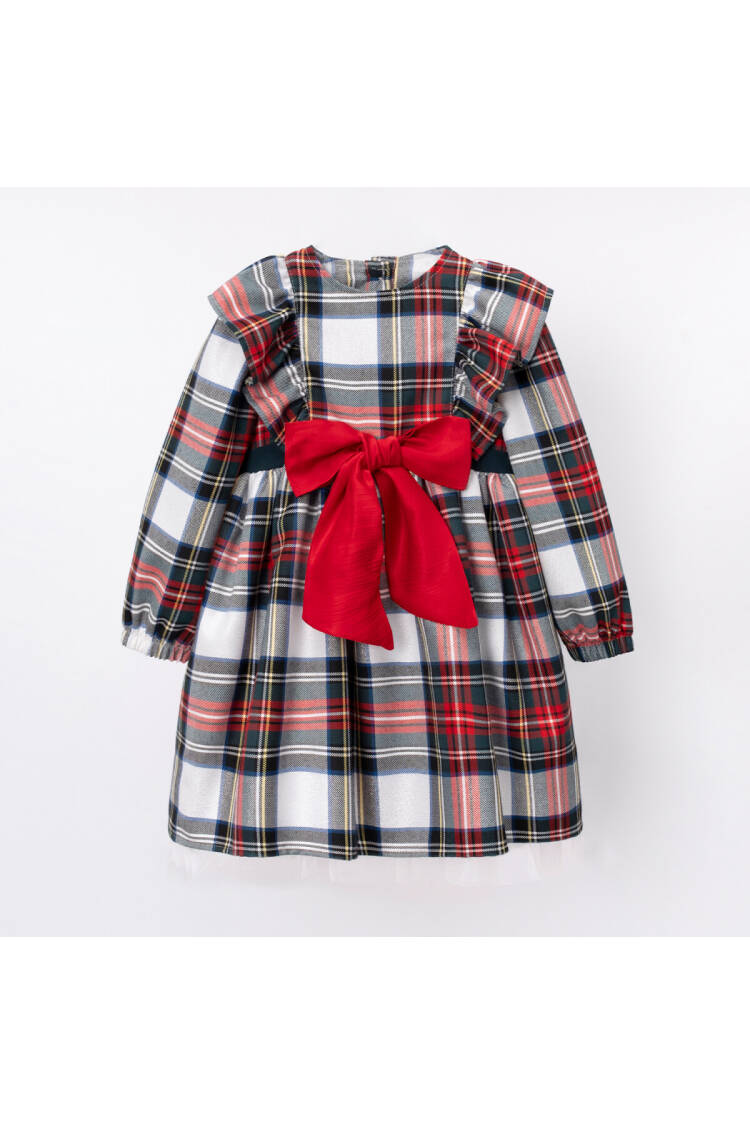 Wholesale Girl's Bow Detailed Dress 2-5Y - Brand: Cumino - Kids & Baby Clothes Wholesale - Globality Store