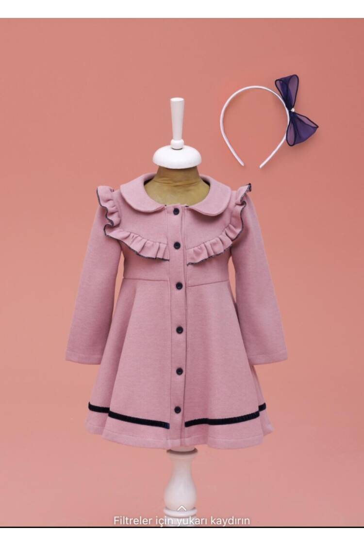 Wholesale Girl's Button Dress 2-5Y - Brand: Lilax - Kids & Baby Clothes Wholesale - Globality Store