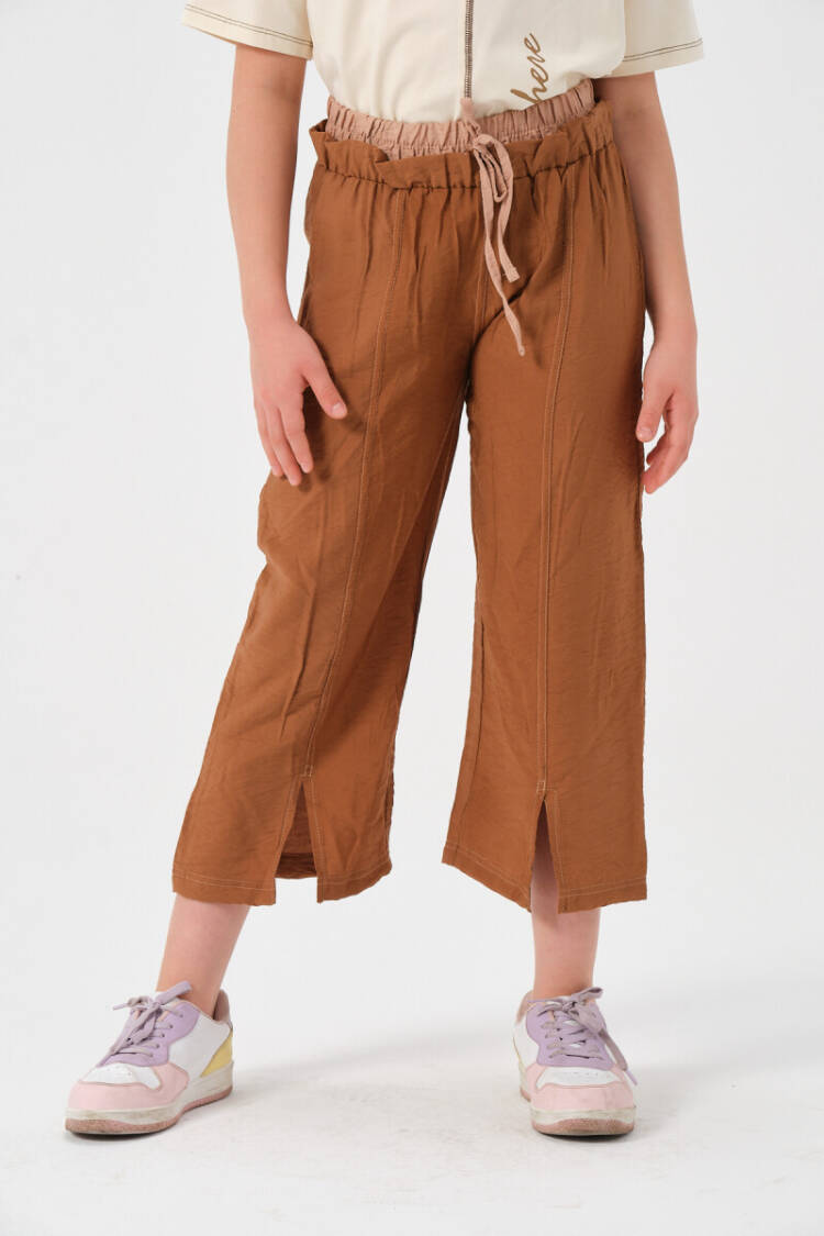 Wholesale Girls Capri Length Pants with Belt 8-15Y - Brand: Jazziee - Kids & Baby Clothes Wholesale - Globality Store