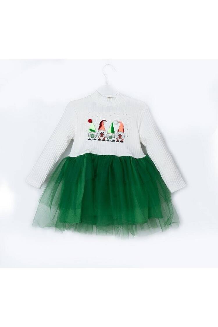 Wholesale Girls Christmas Dress 3-6Y - Brand: Büşra Bebe - Kids & Baby Clothes Wholesale - Globality Store