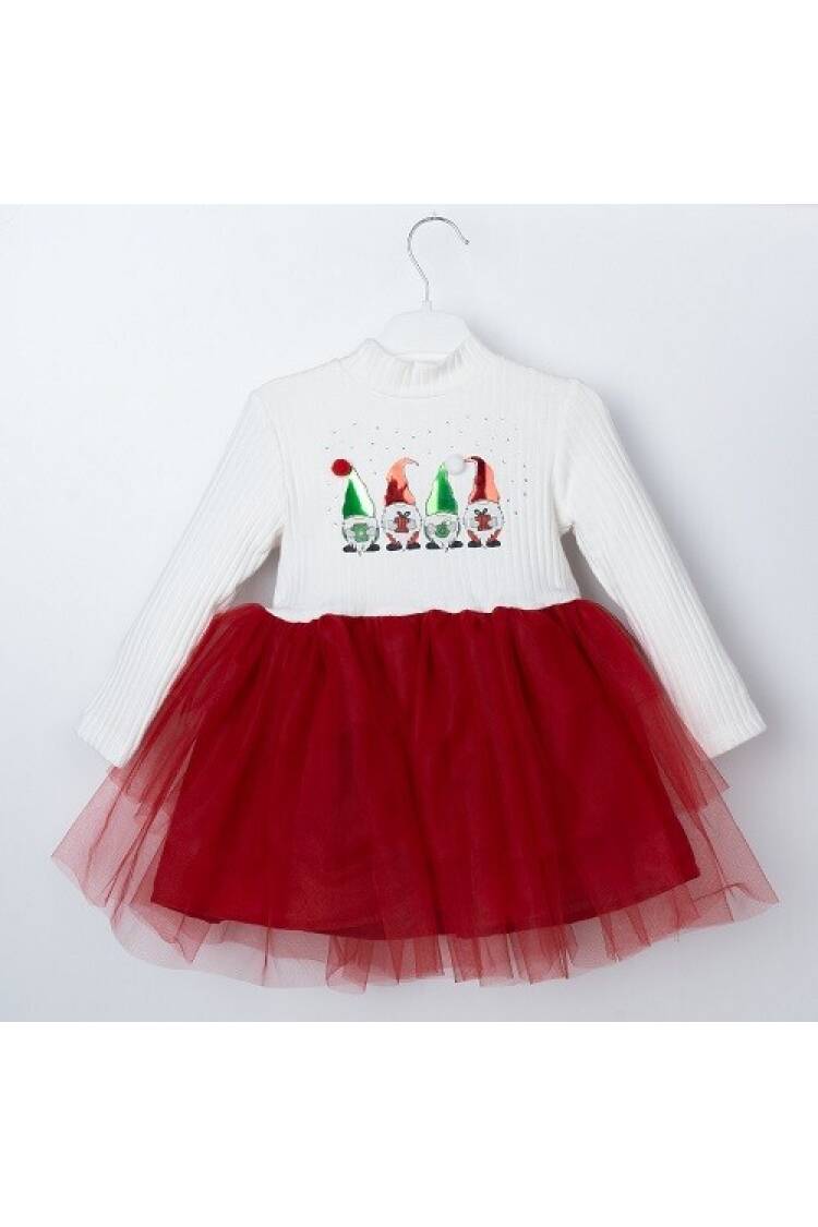 Wholesale Girls Christmas Dress 3-6Y - Brand: Büşra Bebe - Kids & Baby Clothes Wholesale - Globality Store