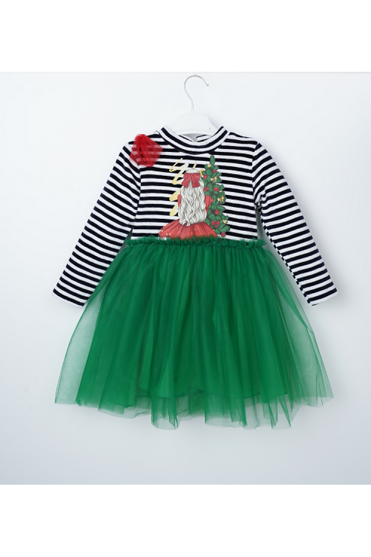 Wholesale Girls Christmas Dress 3-6Y - Brand: Büşra Bebe - Kids & Baby Clothes Wholesale - Globality Store