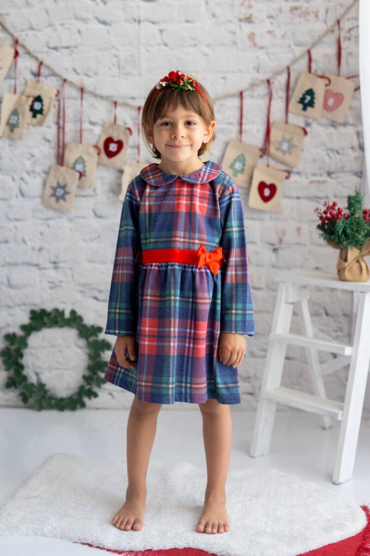 Wholesale Girls Christmas Themed Dress 1-7Y - Brand: Zeyland - Kids & Baby Clothes Wholesale - Globality Store