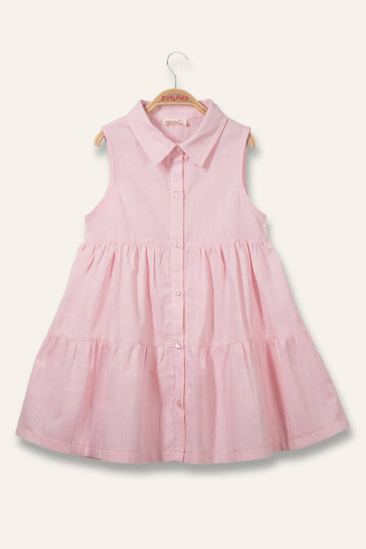 Wholesale Girl's Collar Dress 3-10Y - Brand: Zeyland - Kids & Baby Clothes Wholesale - Globality Store