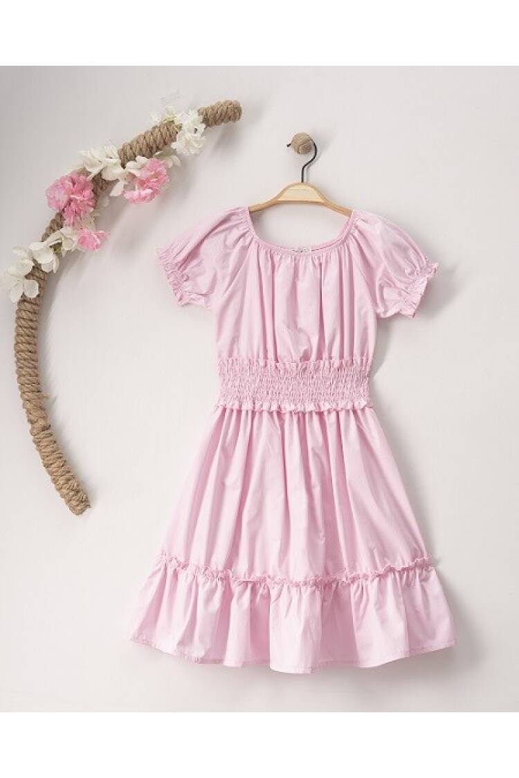 Wholesale Girls Cotton Dress 7-10Y - Brand: Büşra Bebe - Kids & Baby Clothes Wholesale - Globality Store