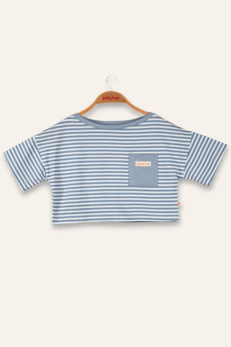 Wholesale Girls Crop T-shirt 3-14Y - Brand: Zeyland - Kids & Baby Clothes Wholesale - Globality Store