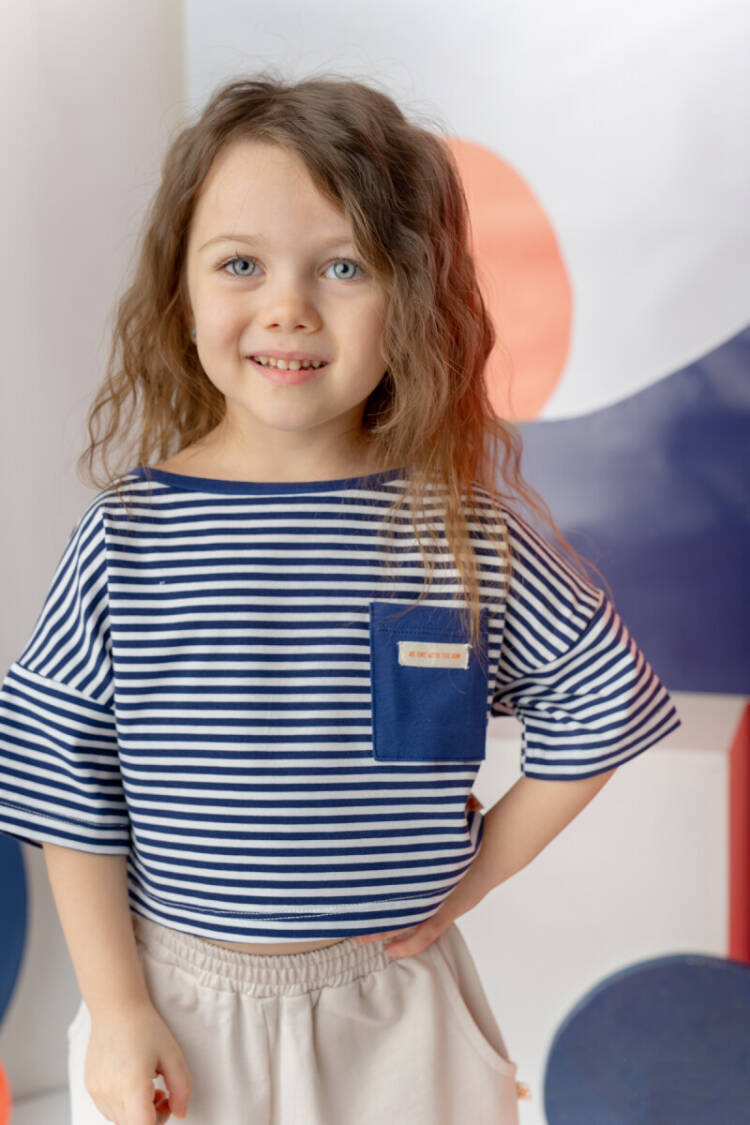 Wholesale Girls Crop T-shirt 3-14Y - Brand: Zeyland - Kids & Baby Clothes Wholesale - Globality Store