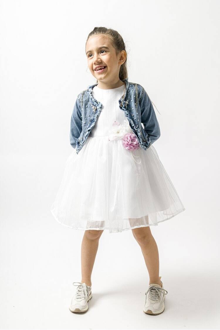 Wholesale Girls Denim Jacket 6-9Y - Brand: Wecan - Kids & Baby Clothes Wholesale - Globality Store