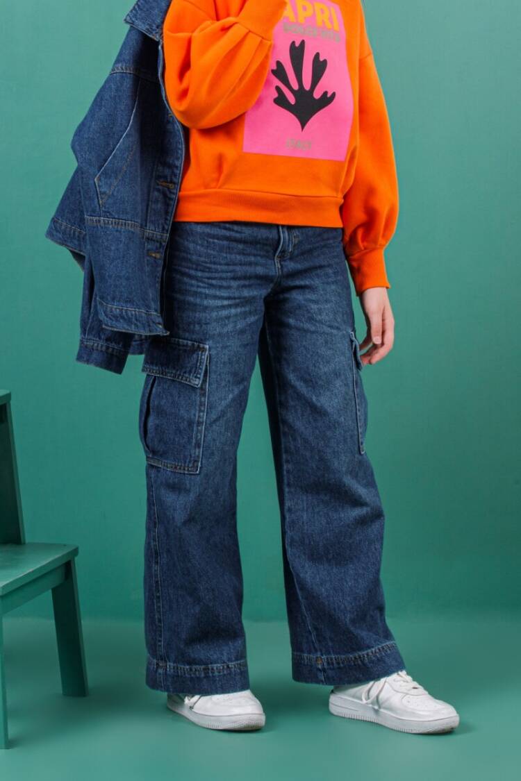 Wholesale Girls Denim Pants 9-14Y - Brand: DMB Boys&Girls - Kids & Baby Clothes Wholesale - Globality Store
