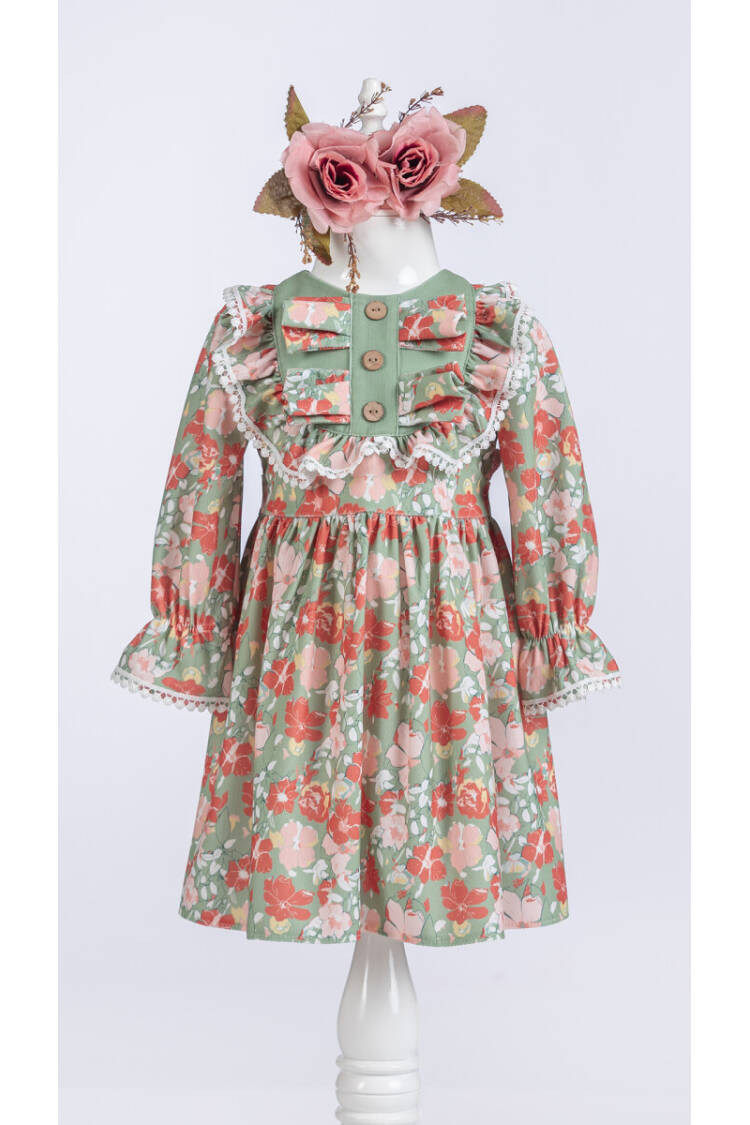Wholesale Girls Dress 2-5Y - Brand: Tivido - Kids & Baby Clothes Wholesale - Globality Store