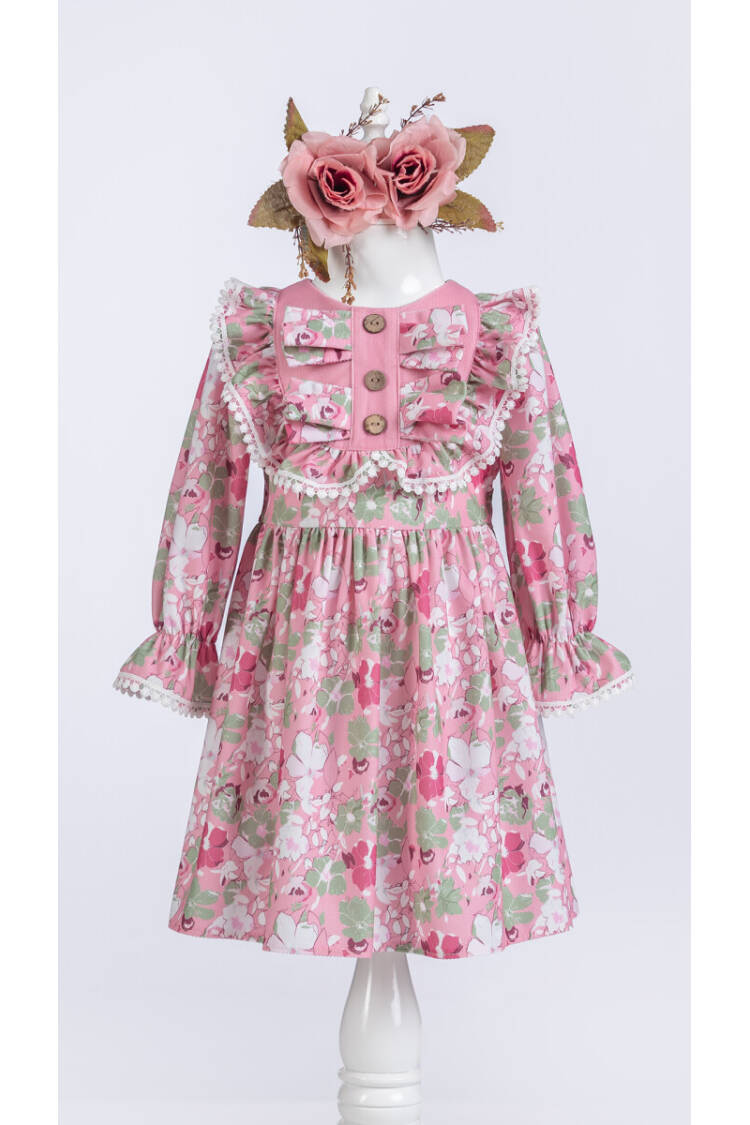 Wholesale Girls Dress 2-5Y - Brand: Tivido - Kids & Baby Clothes Wholesale - Globality Store