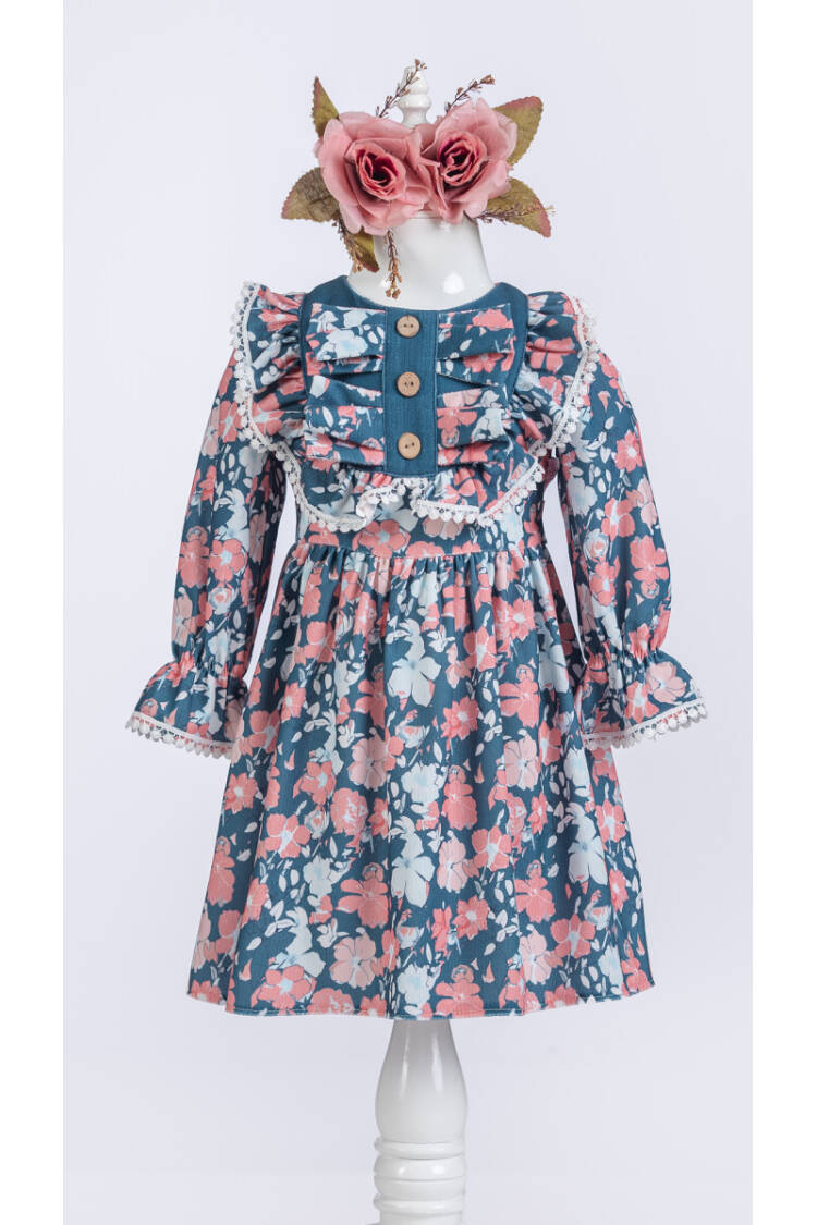Wholesale Girls Dress 2-5Y - Brand: Tivido - Kids & Baby Clothes Wholesale - Globality Store