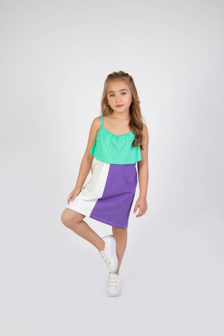 Wholesale Girls Dress 6-9Y - Brand: Tuffy - Kids & Baby Clothes Wholesale - Globality Store