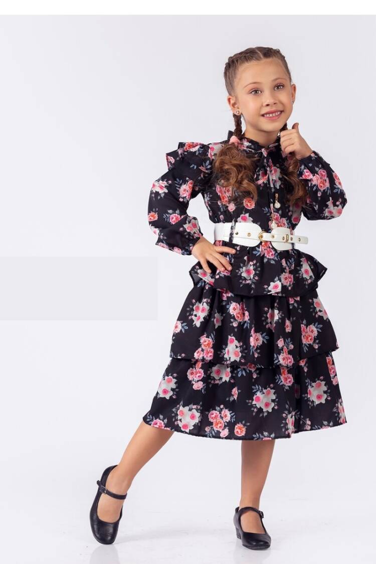 Wholesale Girls Dress 5-8Y - Brand: Elayza - Kids & Baby Clothes Wholesale - Globality Store