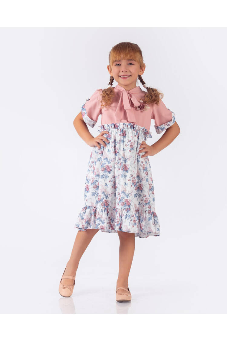 Wholesale Girls Dress 5-8Y - Brand: Elayza - Kids & Baby Clothes Wholesale - Globality Store