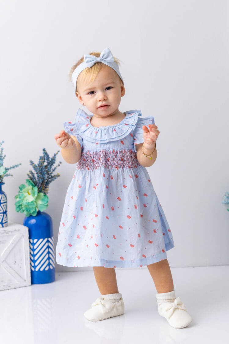 Wholesale Girl's Dress 6-48M - Brand: Mininio - Kids & Baby Clothes Wholesale - Globality Store