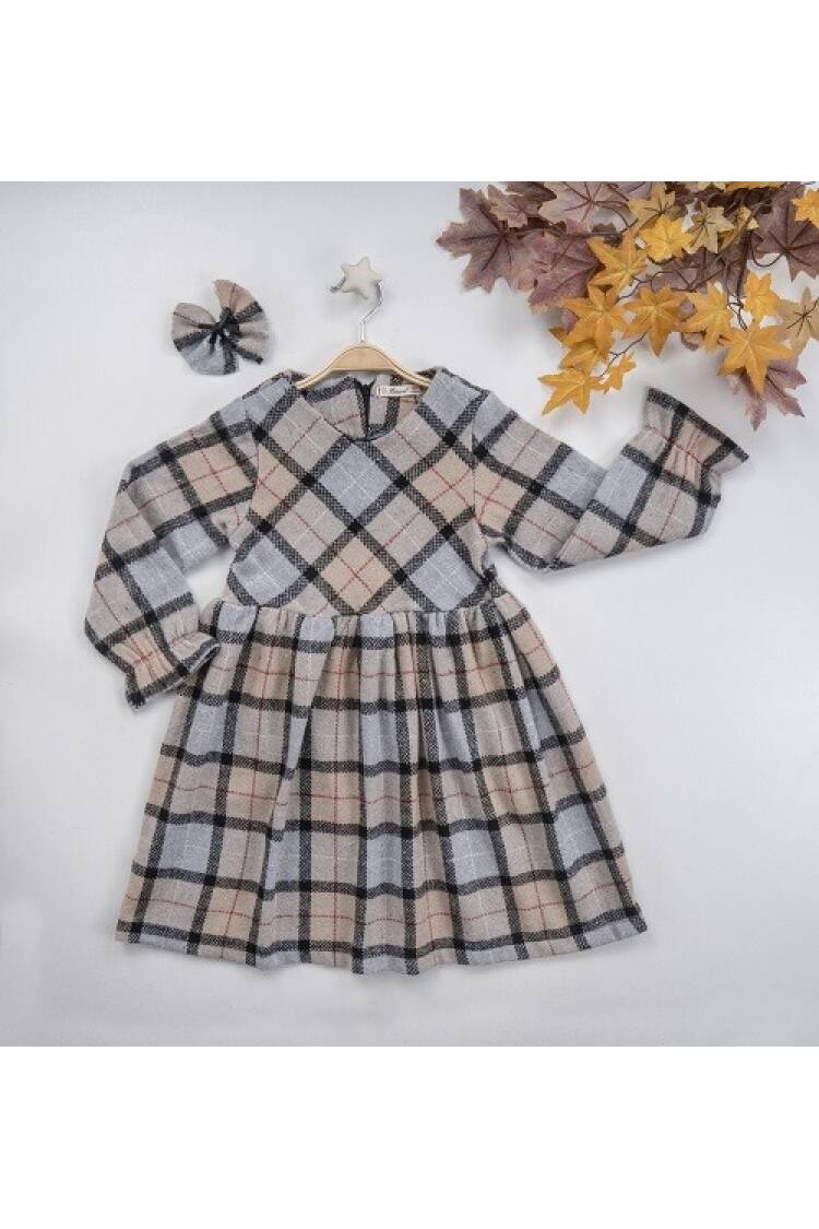 Wholesale Girls Dress with Accessory 7-10Y Busra Bebe - Brand: Büşra Bebe - Kids & Baby Clothes Wholesale - Globality Store