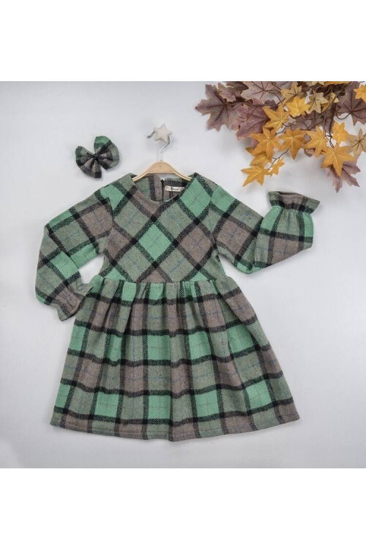 Wholesale Girls Dress with Accessory 7-10Y Busra Bebe - Brand: Büşra Bebe - Kids & Baby Clothes Wholesale - Globality Store