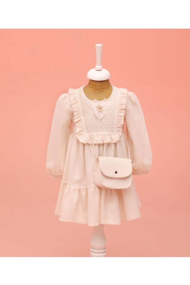Wholesale Girl's Dress with Bag 2-5Y - Brand: Lilax - Kids & Baby Clothes Wholesale - Globality Store