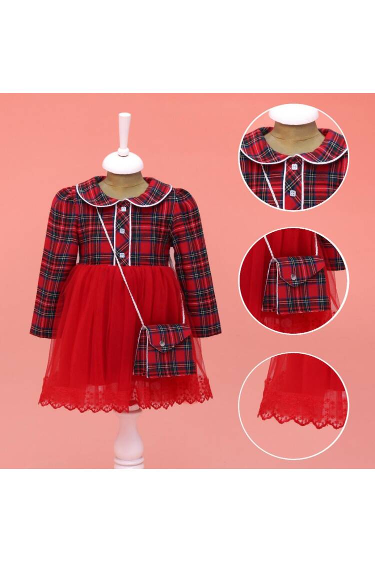 Wholesale Girl's Dress with Bag 2-5Y - Brand: Lilax - Kids & Baby Clothes Wholesale - Globality Store