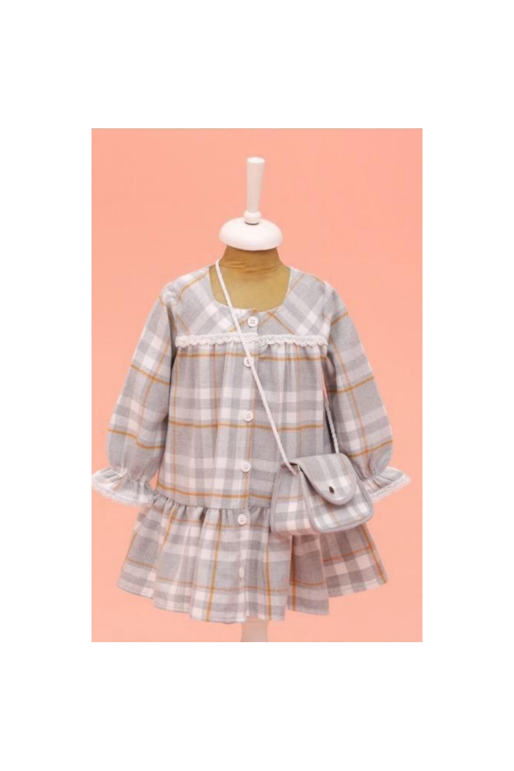 Wholesale Girl's Dress with Bag 2-5Y - Brand: Lilax - Kids & Baby Clothes Wholesale - Globality Store