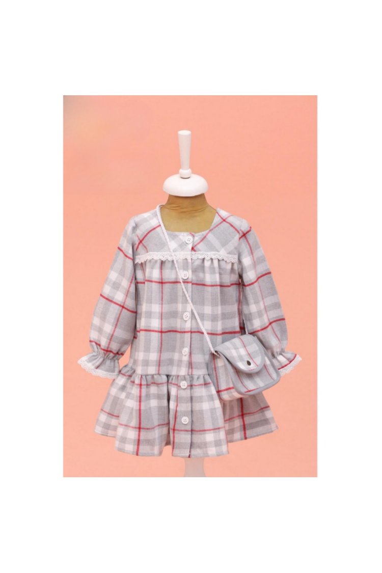 Wholesale Girl's Dress with Bag 2-5Y - Brand: Lilax - Kids & Baby Clothes Wholesale - Globality Store