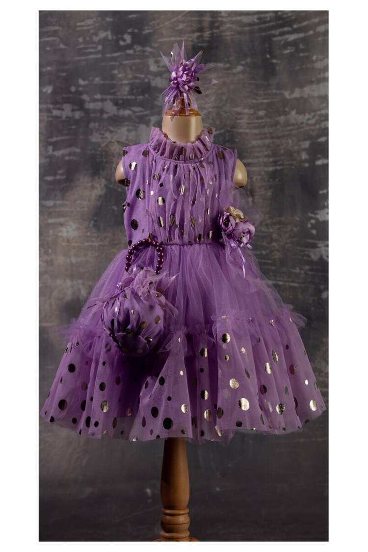 Wholesale Girls Dress with Bag 6-12Y - Brand: Tivido - Kids & Baby Clothes Wholesale - Globality Store