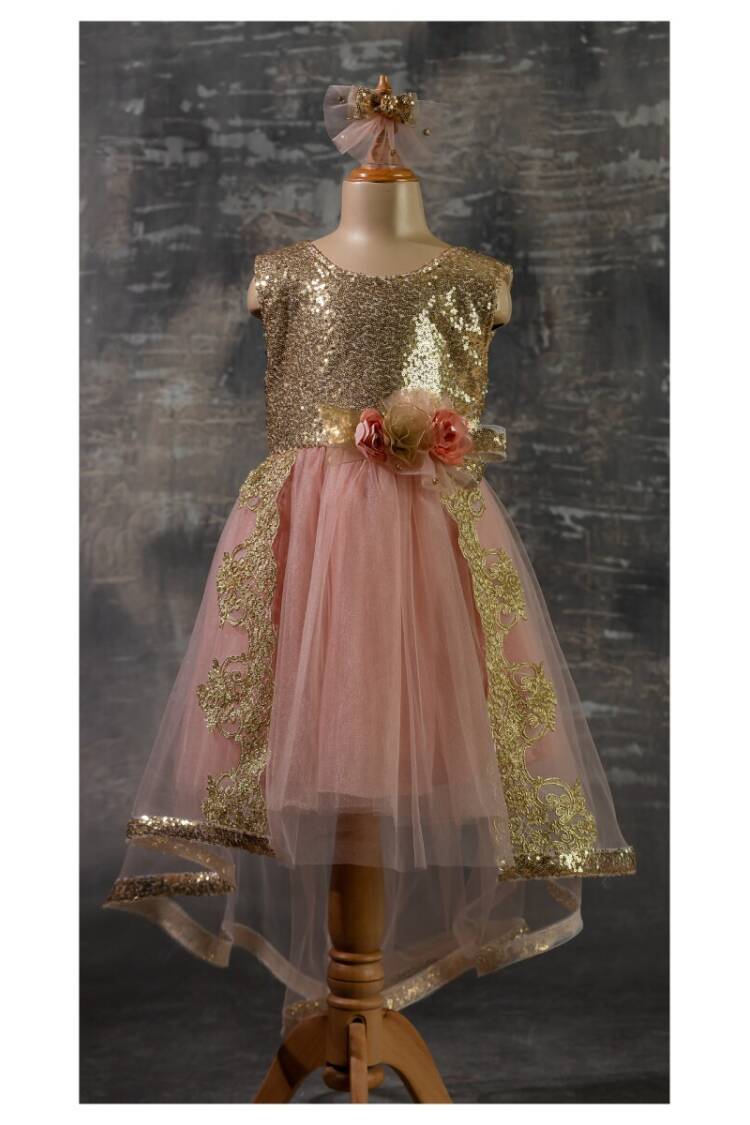 Wholesale Girls Dress with Lacy 6-12Y - Brand: Tivido - Kids & Baby Clothes Wholesale - Globality Store